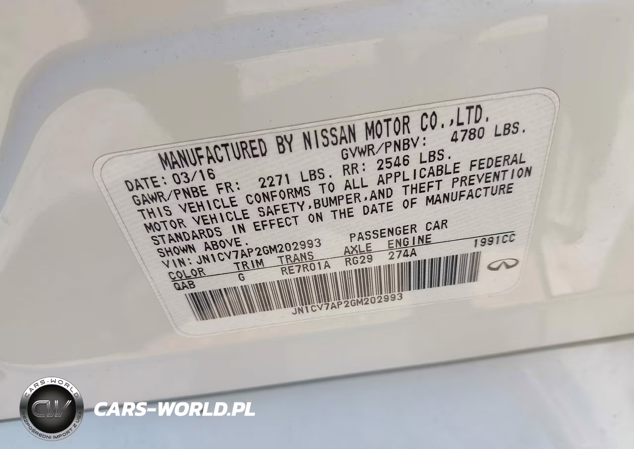 2016 Infiniti Q50 2.0T Premium VIN:JN1CV7AP2GM202993 - 9