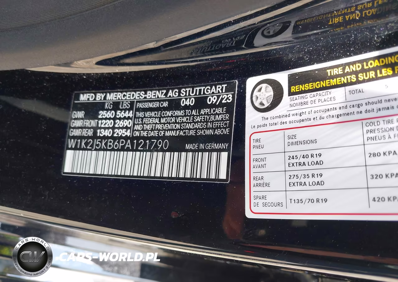 2023 Mercedes-Benz Cls 450 Coupe VIN:W1K2J5KB6PA121790 - 9