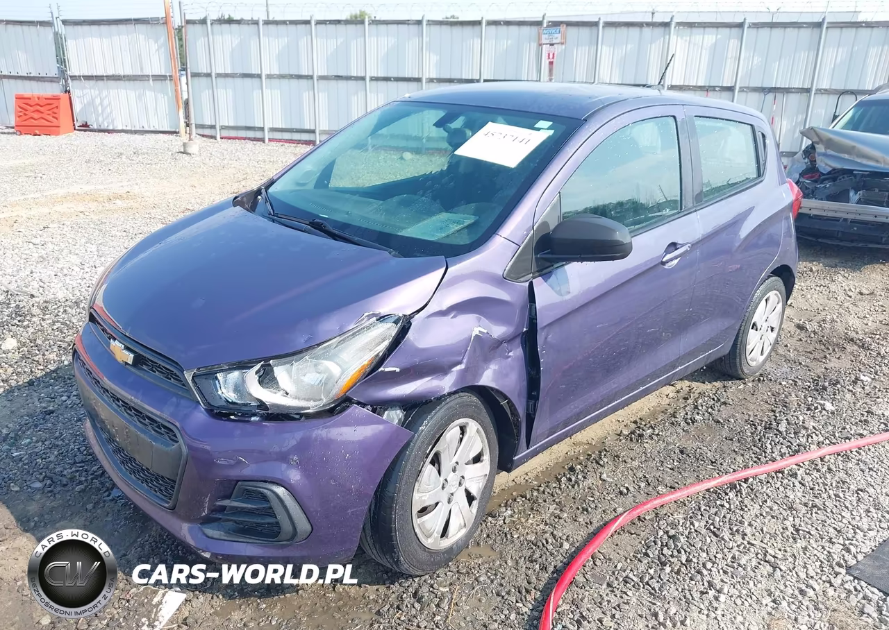 2016 Chevrolet Spark Ls Cvt VIN:KL8CB6SA8GC617809 - 2