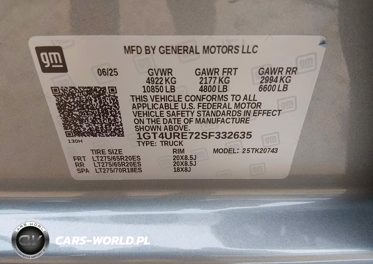 2025 GMC Sierra 2500Hd 4Wd Standard Bed Denali VIN:1GT4URE72SF332635 - 9