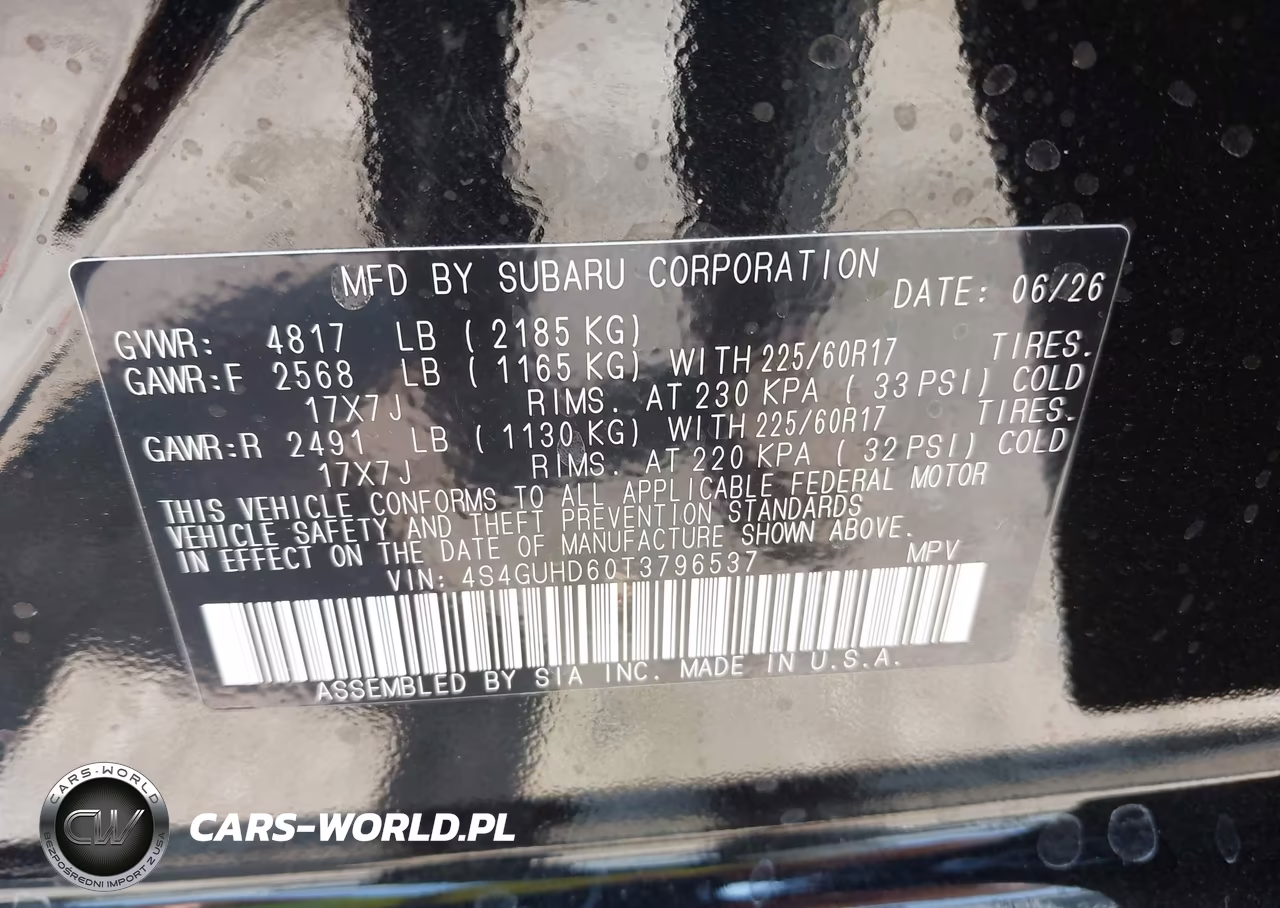 2026 Subaru Crosstrek Premium VIN:4S4GUHD60T3796537 - 9