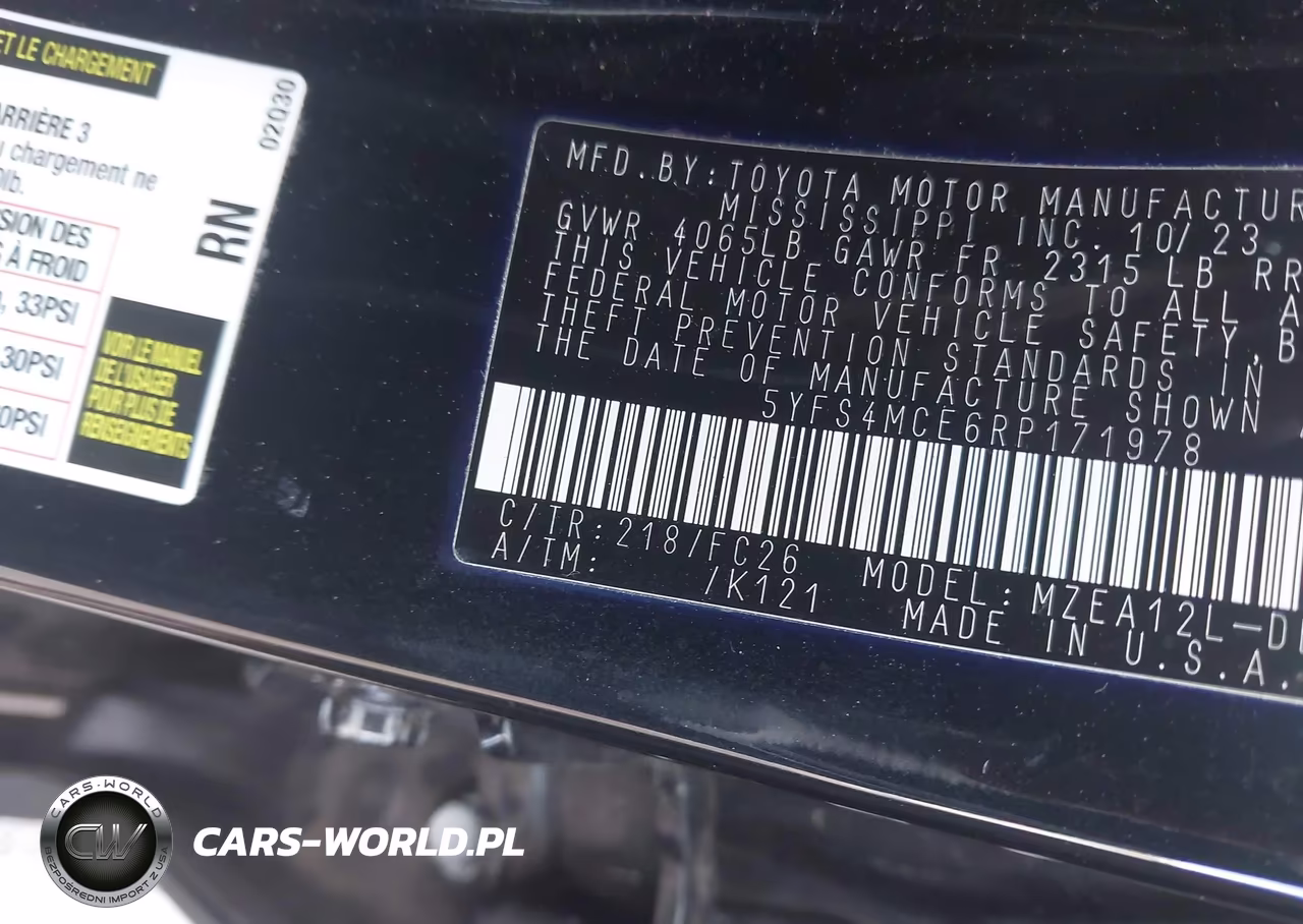 2024 Toyota Corolla Se VIN:5YFS4MCE6RP171978 - 9
