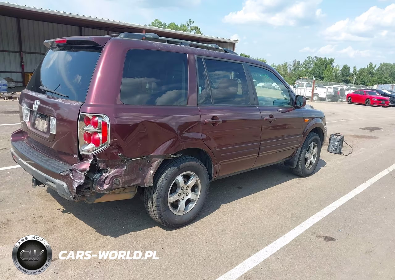 2007 Honda Pilot Ex-L VIN:5FNYF28557B017840 - 4
