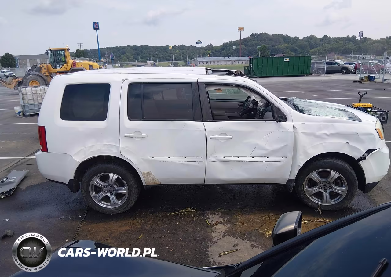 2012 Honda Pilot Ex-L VIN:5FNYF3H72CB011852 - 14