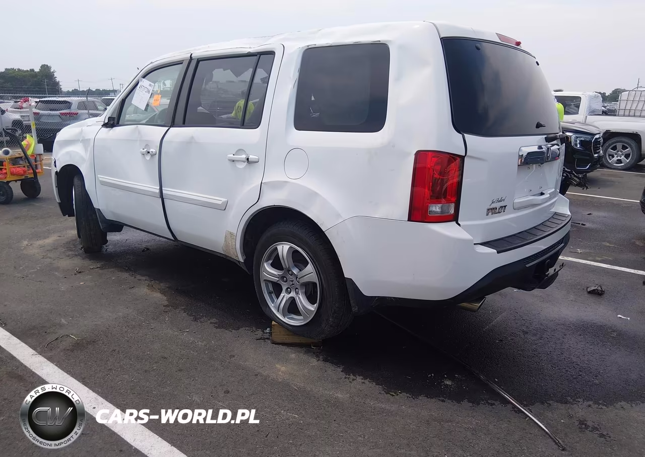 2012 Honda Pilot Ex-L VIN:5FNYF3H72CB011852 - 3