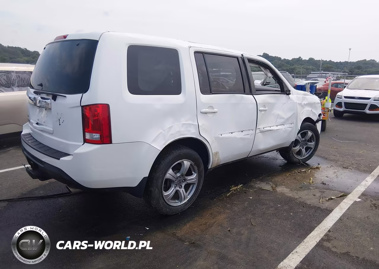 2012 Honda Pilot Ex-L VIN:5FNYF3H72CB011852 - 4