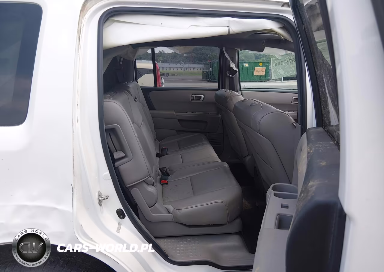 2012 Honda Pilot Ex-L VIN:5FNYF3H72CB011852 - 8