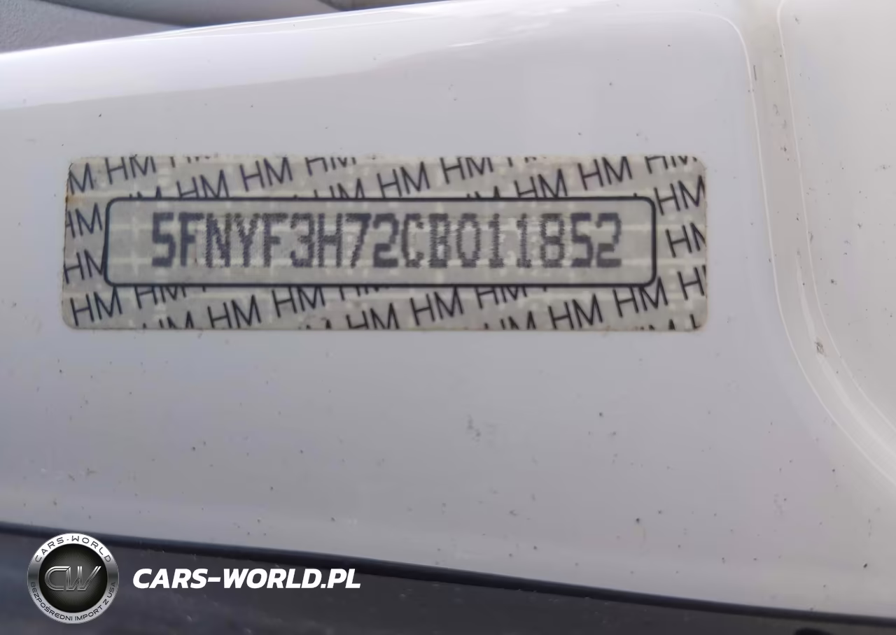 2012 Honda Pilot Ex-L VIN:5FNYF3H72CB011852 - 9