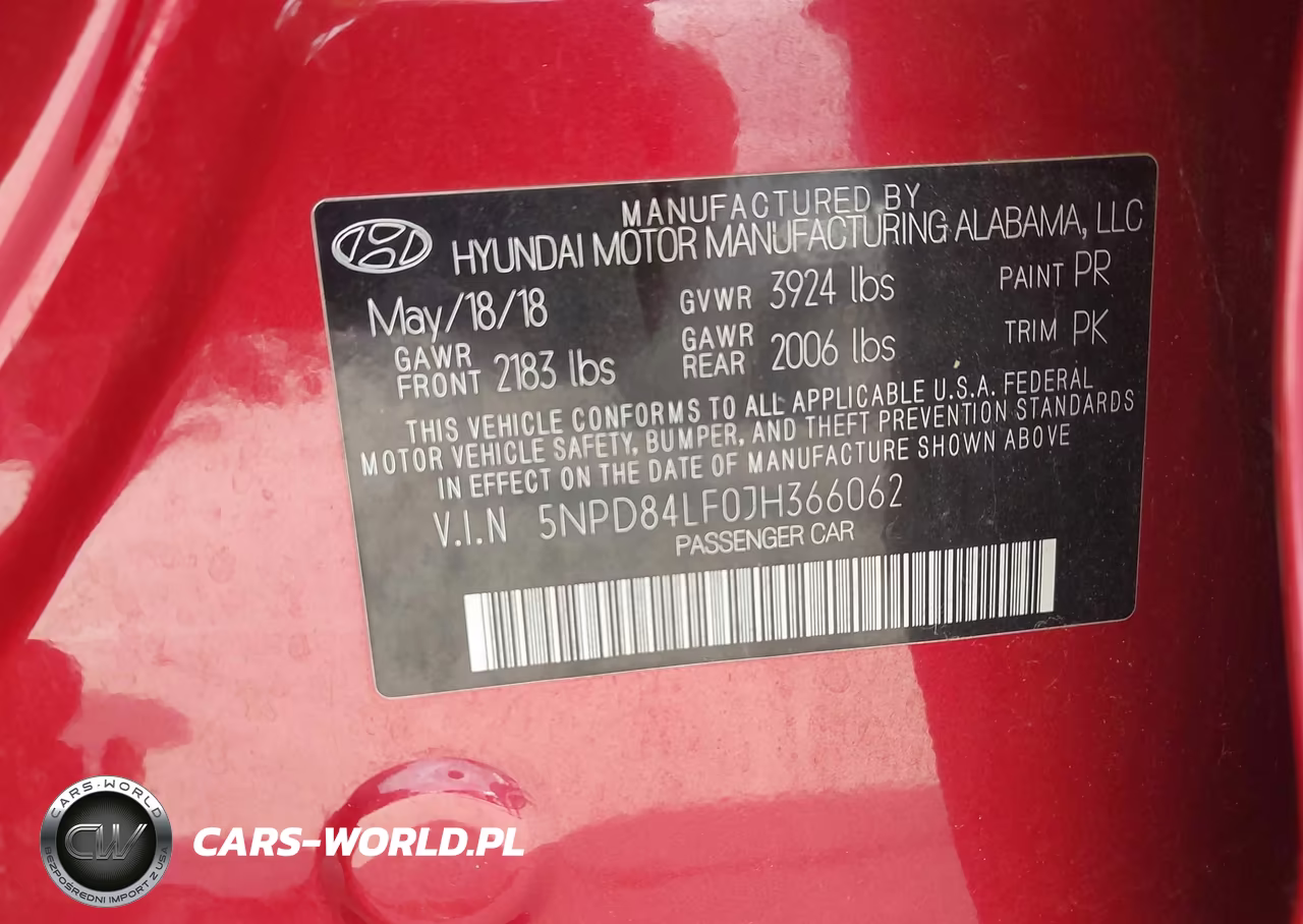 2018 Hyundai Elantra Sel VIN:5NPD84LF0JH366062 - 9