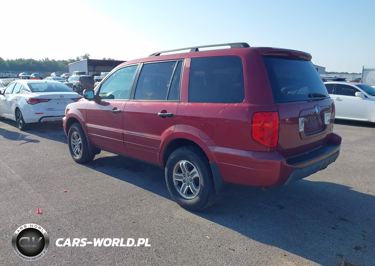 2004 Honda Pilot Ex-L VIN:2HKYF18634H573953 - 3