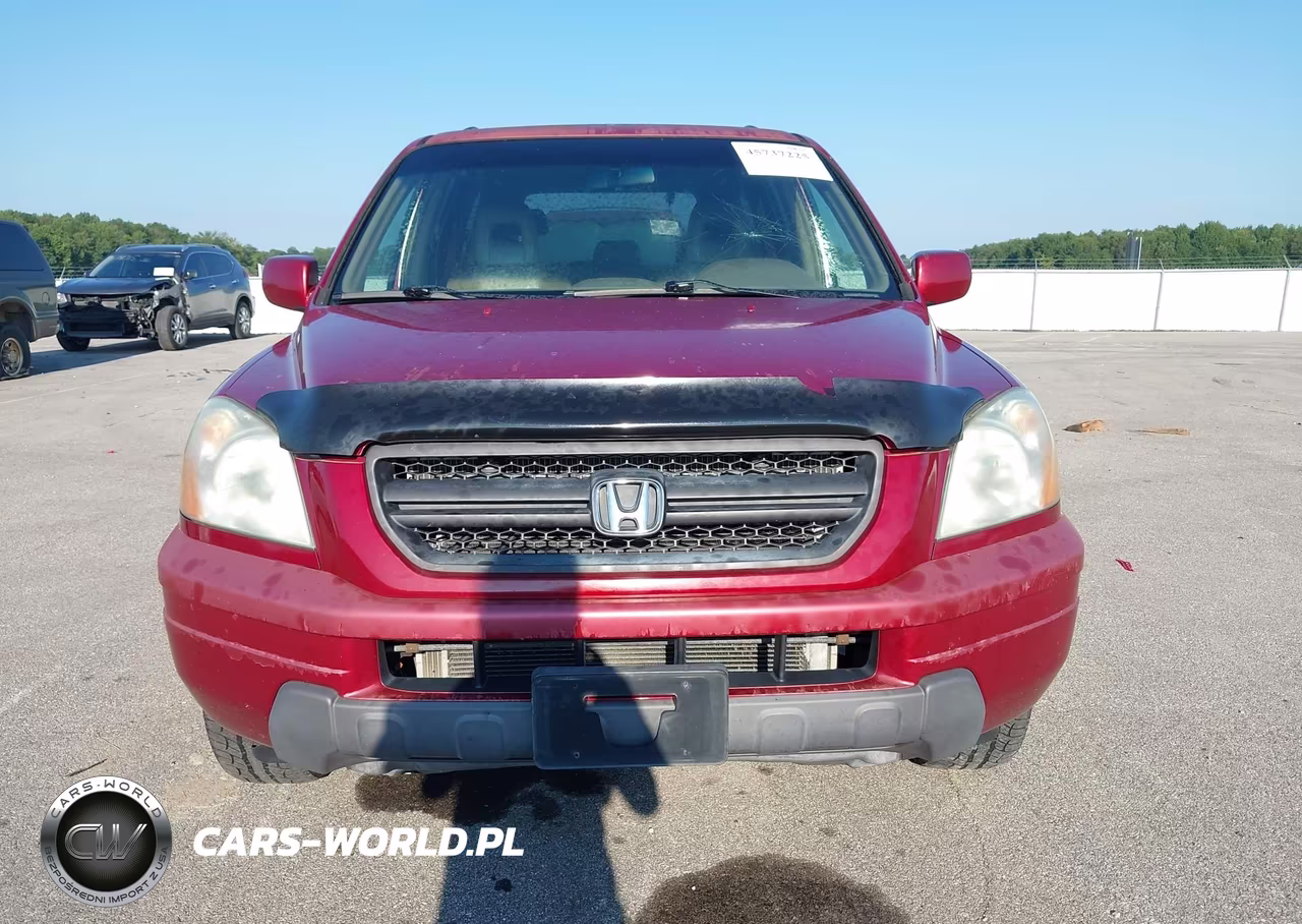 2004 Honda Pilot Ex-L VIN:2HKYF18634H573953 - 6