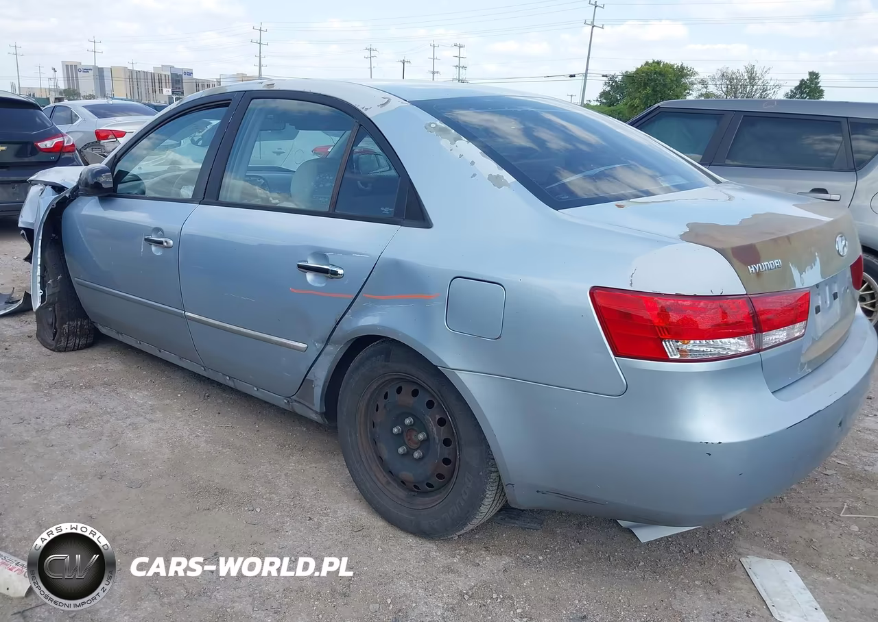 2006 Hyundai Sonata Gl VIN:5NPET46C06H122536 - 3