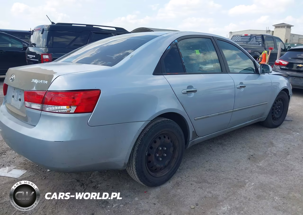 2006 Hyundai Sonata Gl VIN:5NPET46C06H122536 - 4