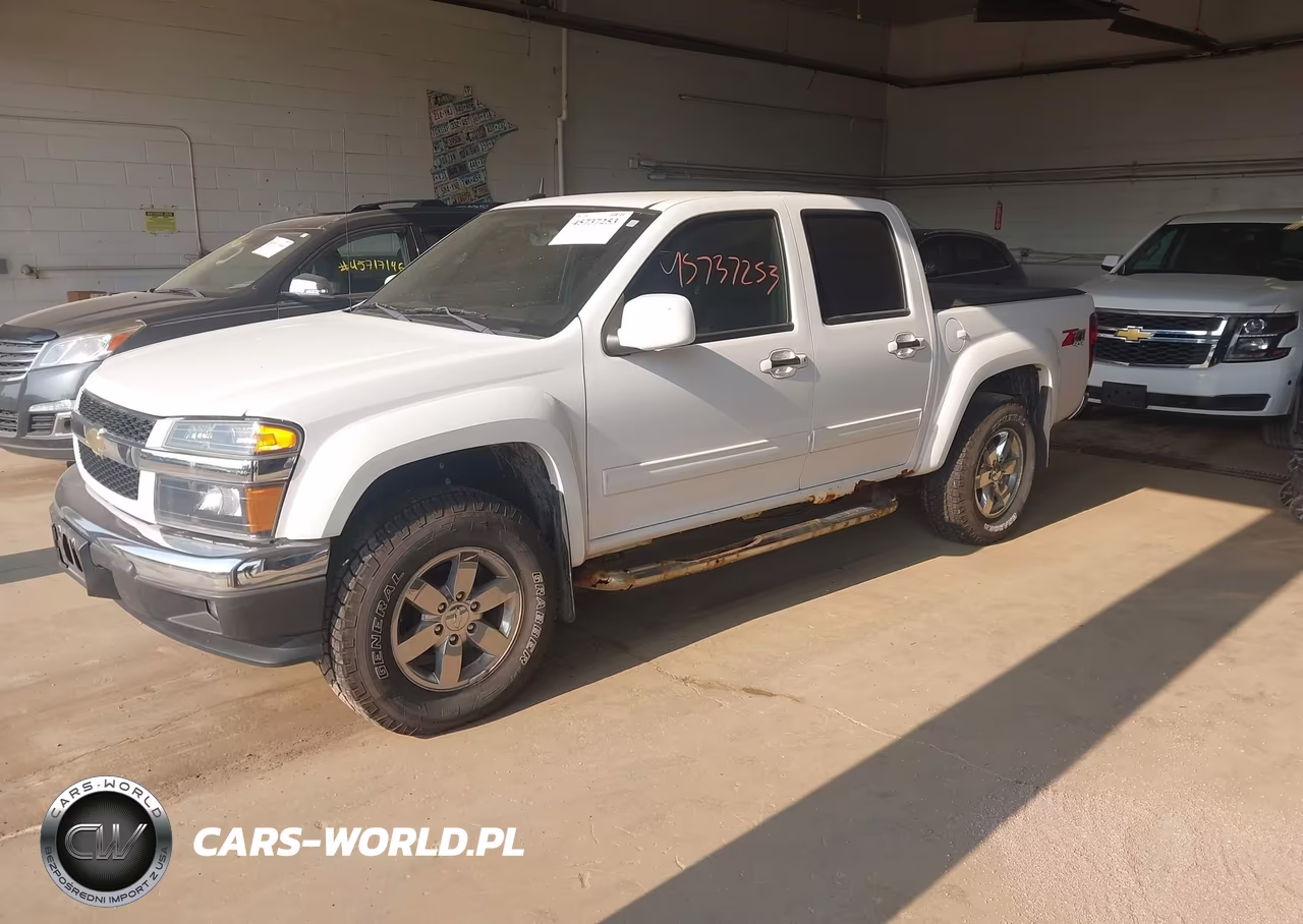 2012 Chevrolet Colorado Lt W-2Lt VIN:1GCHTDFEXC8129390 - 2