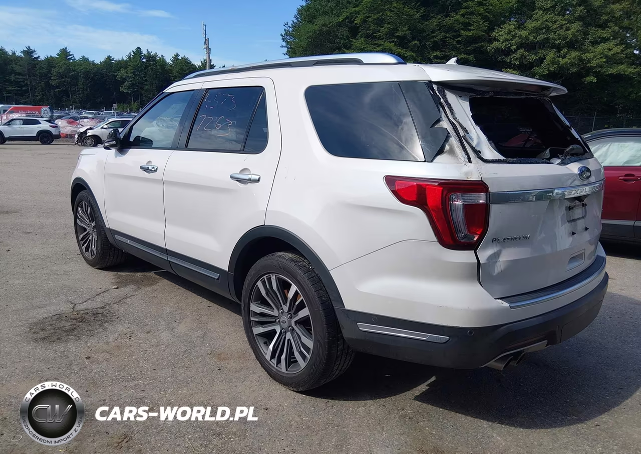 2018 Ford Explorer Platinum VIN:1FM5K8HTXJGB39702 - 3