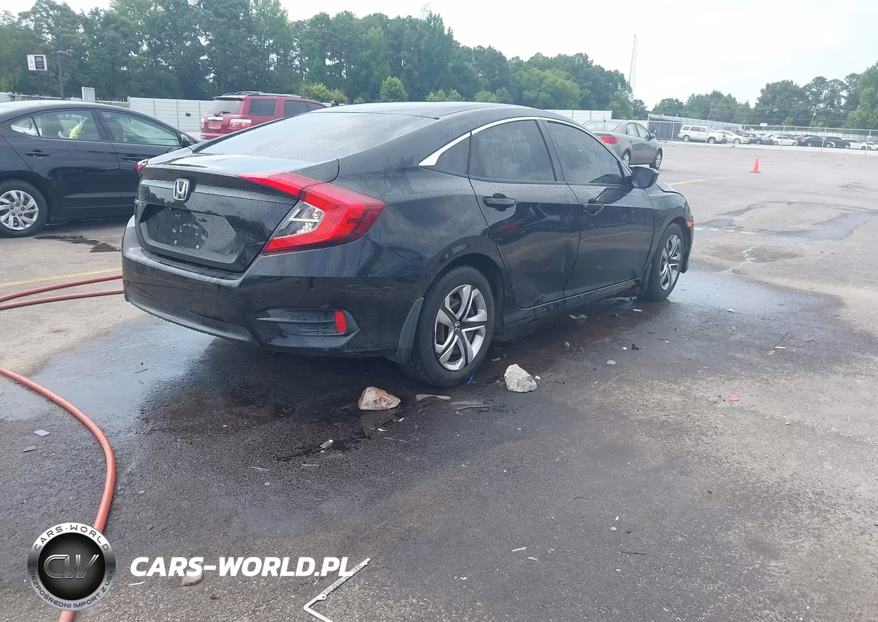 2018 Honda Civic Lx VIN:2HGFC2F52JH595013 - 4