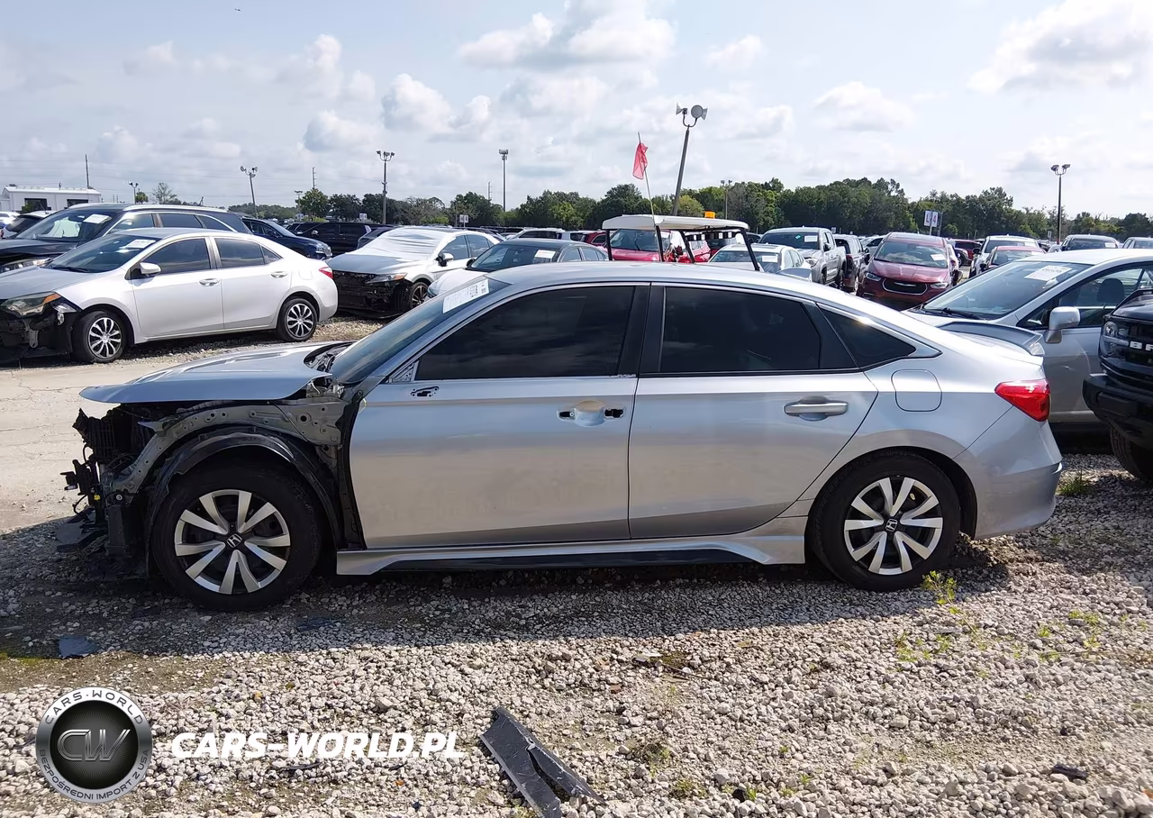 2023 Honda Civic Lx VIN:2HGFE2F25PH568090 - 15