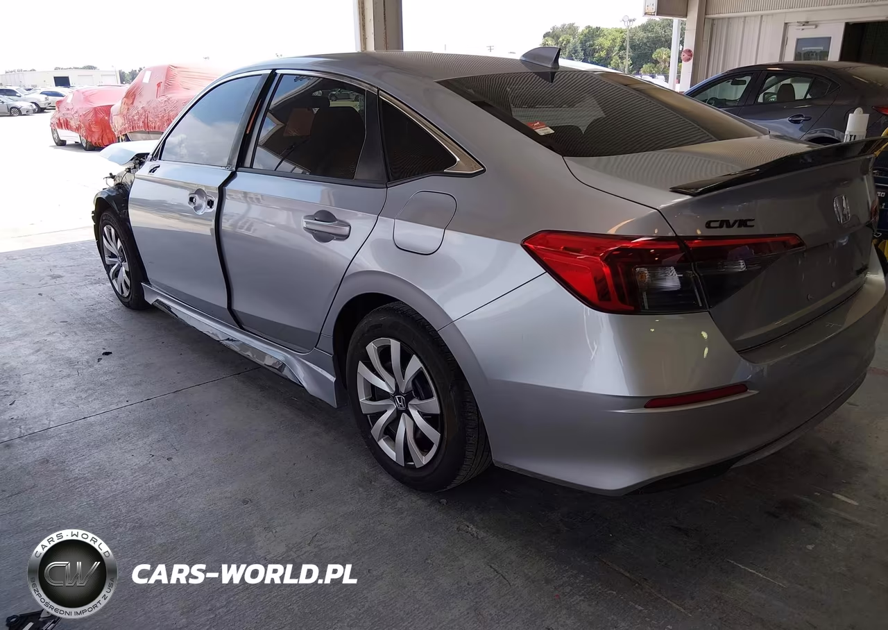 2023 Honda Civic Lx VIN:2HGFE2F25PH568090 - 3