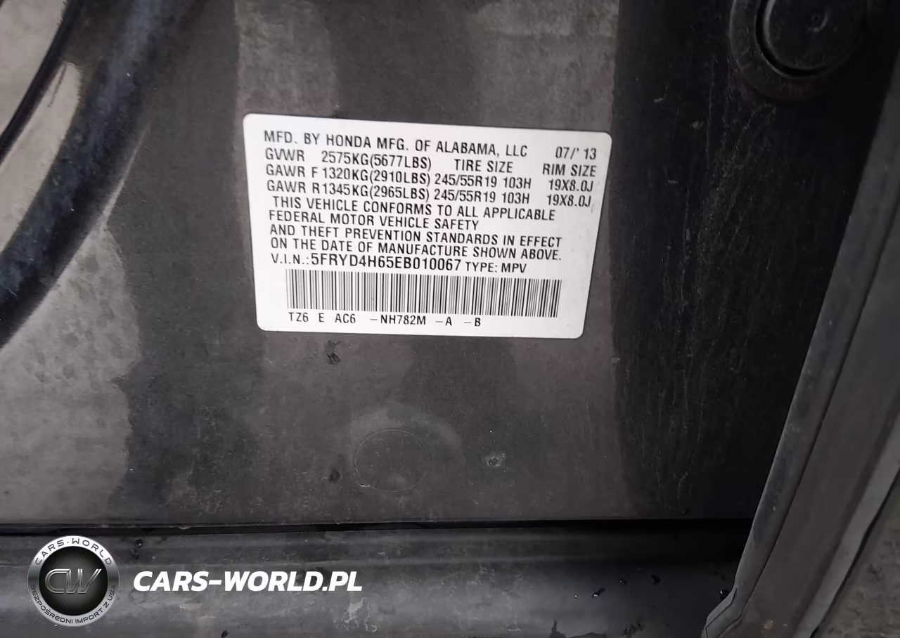 2014 Acura Mdx Technology Pkg W-Entertainment Pkg VIN:5FRYD4H65EB010067 - 9