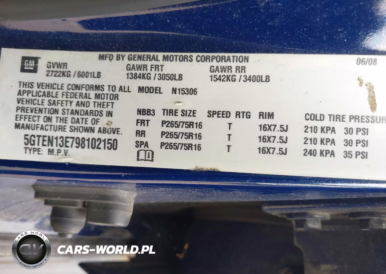 2009 Hummer H3 Suv VIN:5GTEN13E798102150 - 9