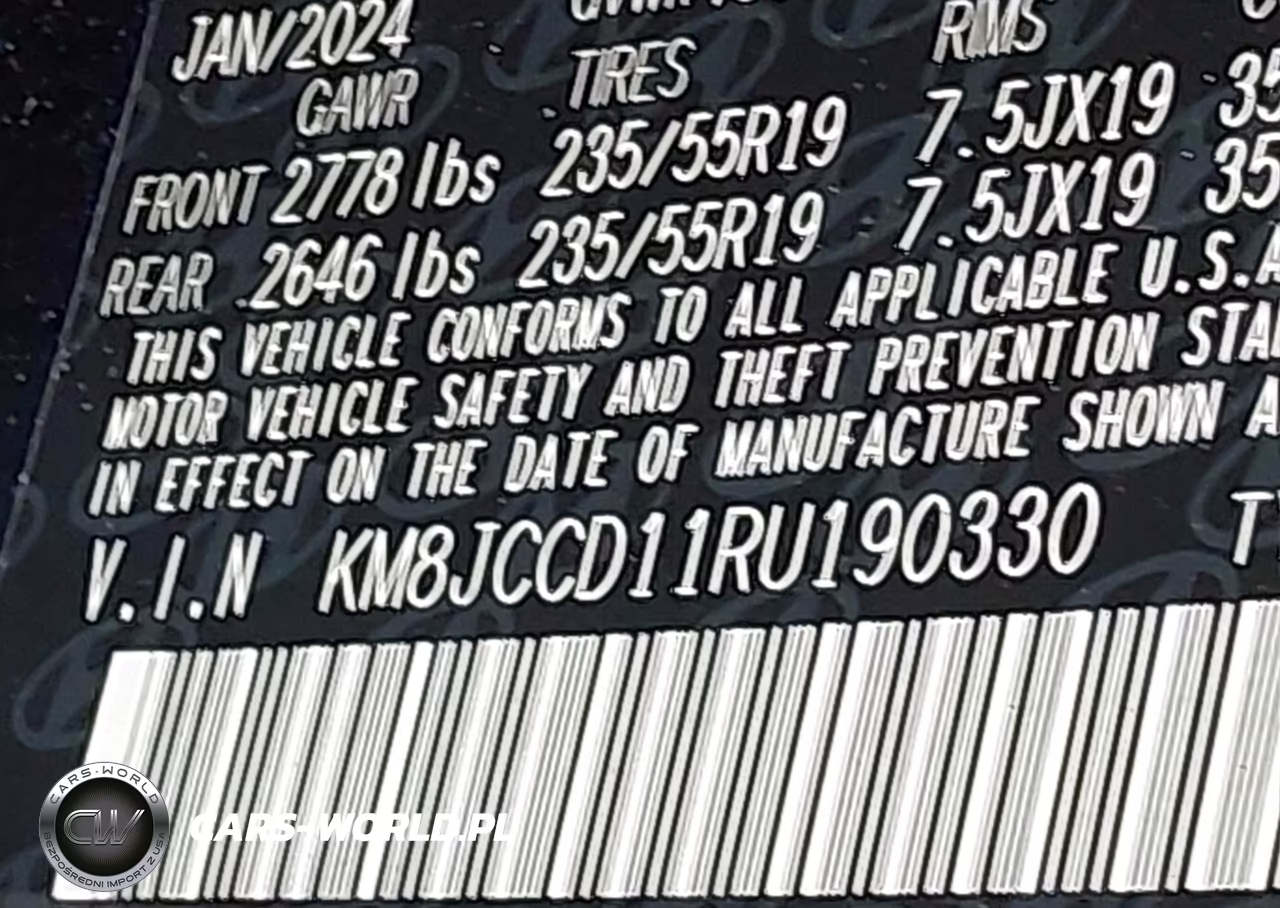 2024 Hyundai Tucson Hybrid Sel Convenience VIN:KM8JCCD11RU190330 - 9