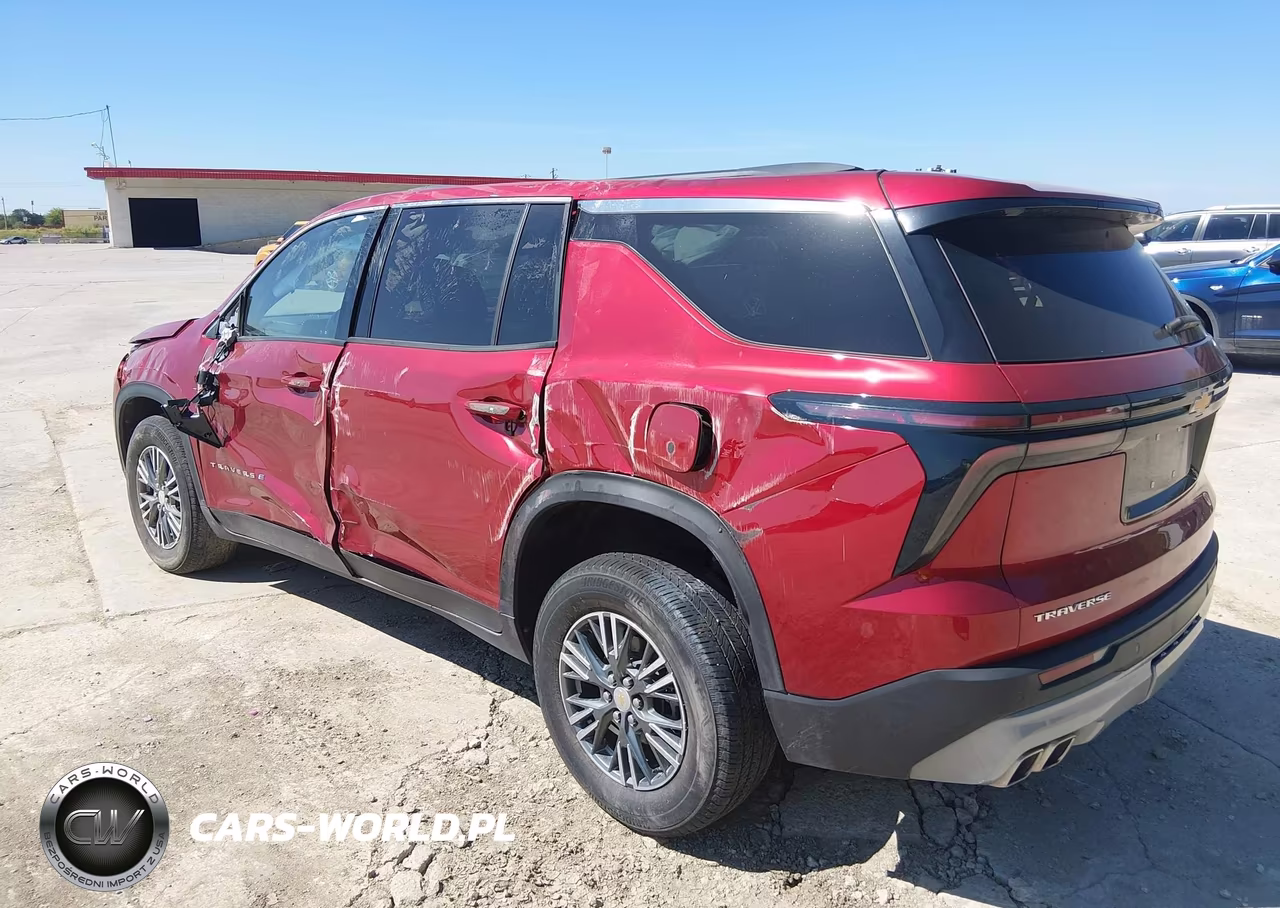 2024 Chevrolet Traverse Fwd Lt VIN:1GNERGKSXRJ164468 - 3
