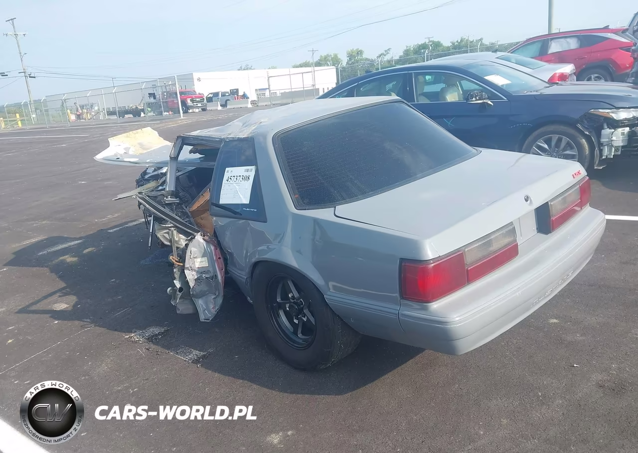 1989 Ford Mustang Lx VIN:1FABP40AXKF150224 - 3