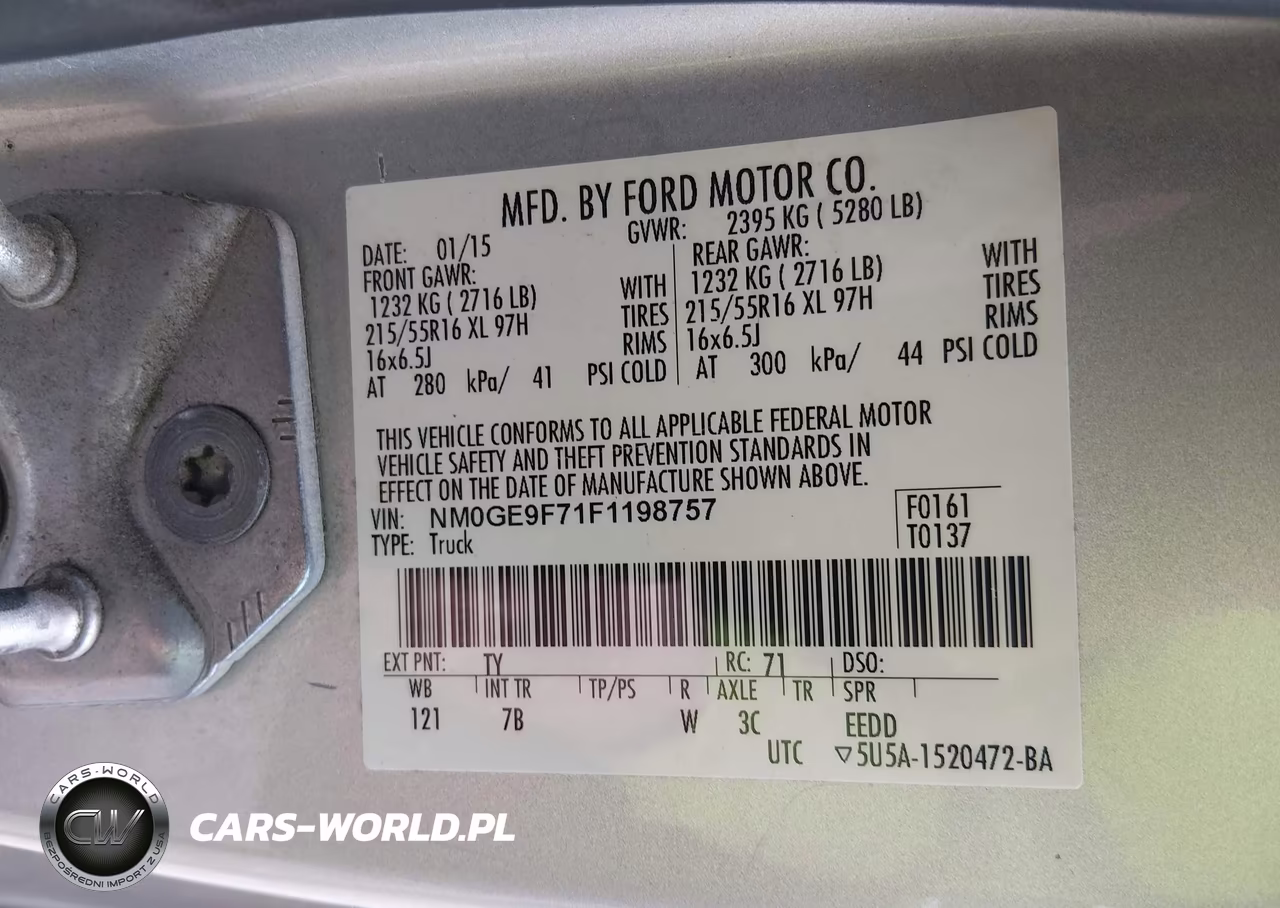 2015 Ford Transit Connect Xlt VIN:NM0GE9F71F1198757 - 9