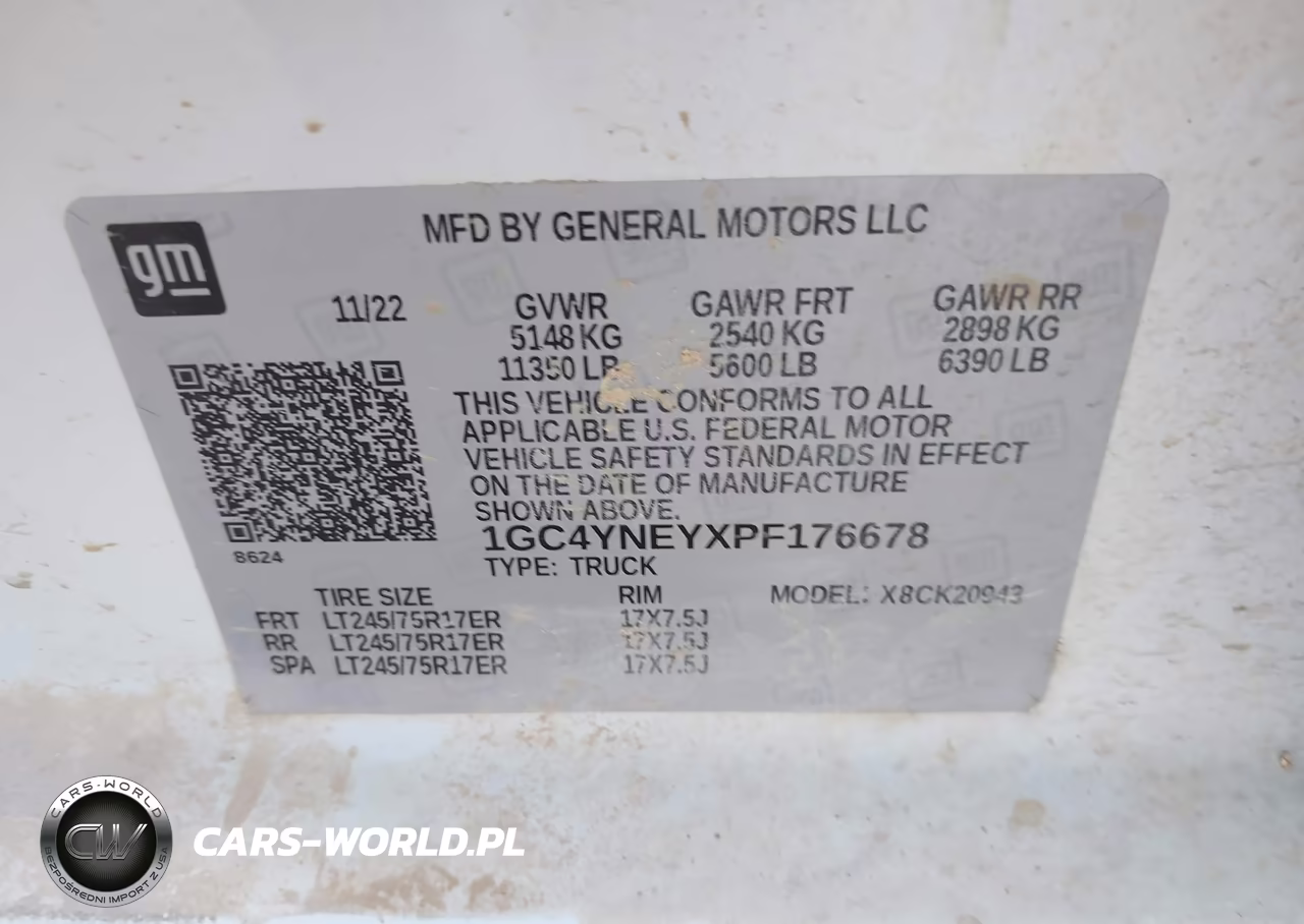 2023 Chevrolet Silverado 2500Hd 4Wd Long Bed Lt VIN:1GC4YNEYXPF176678 - 8