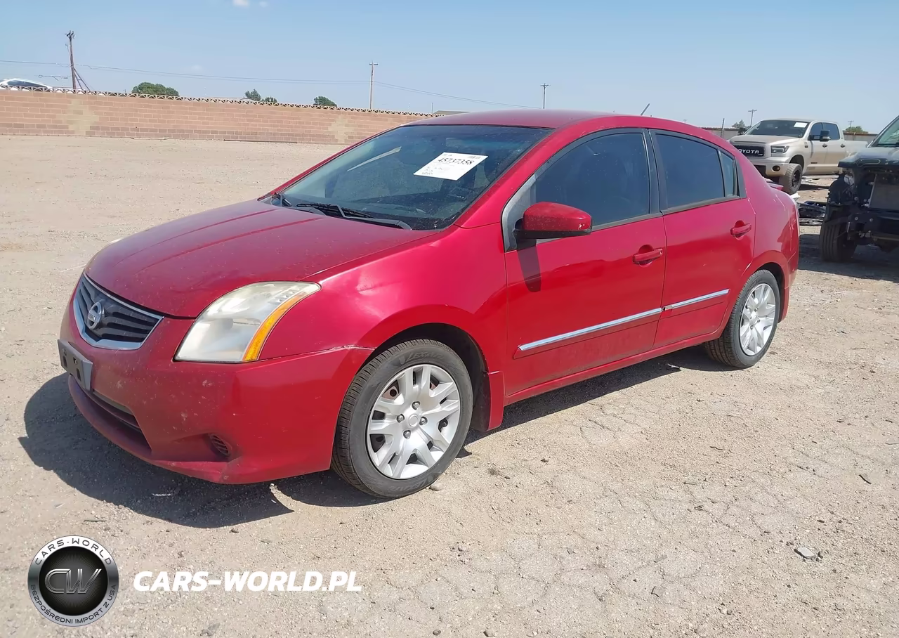 2012 Nissan Sentra 2.0 S VIN:3N1AB6AP3CL661884 - 2