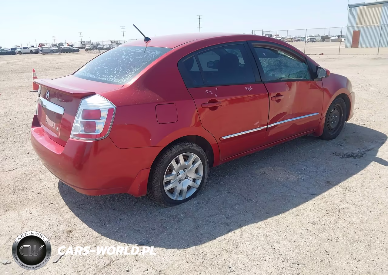2012 Nissan Sentra 2.0 S VIN:3N1AB6AP3CL661884 - 4
