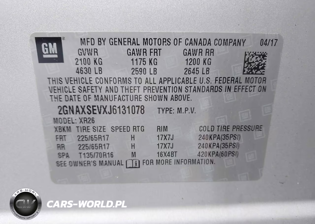 2018 Chevrolet Equinox Lt VIN:2GNAXSEVXJ6131078 - 9