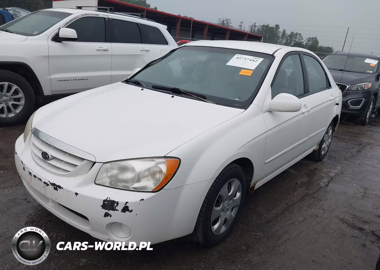 2006 Kia Spectra Ex-Lx-Sx VIN:KNAFE121565344519 - 2