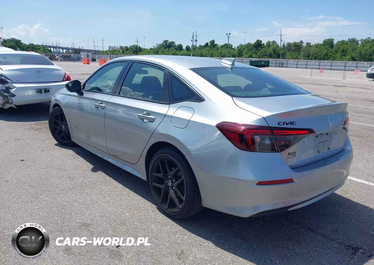 2026 Honda Civic Sport VIN:2HGFE2F54TH531195 - 3