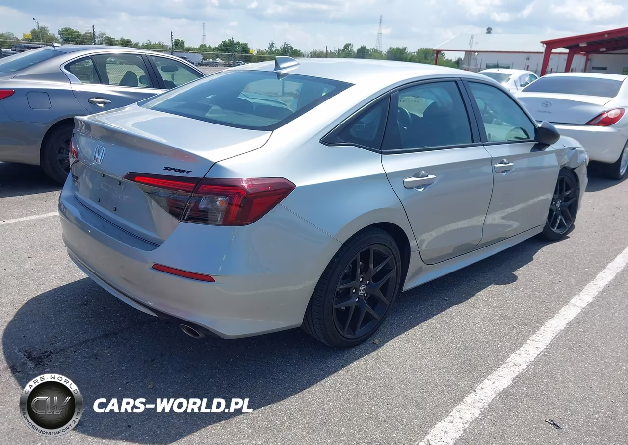2026 Honda Civic Sport VIN:2HGFE2F54TH531195 - 4