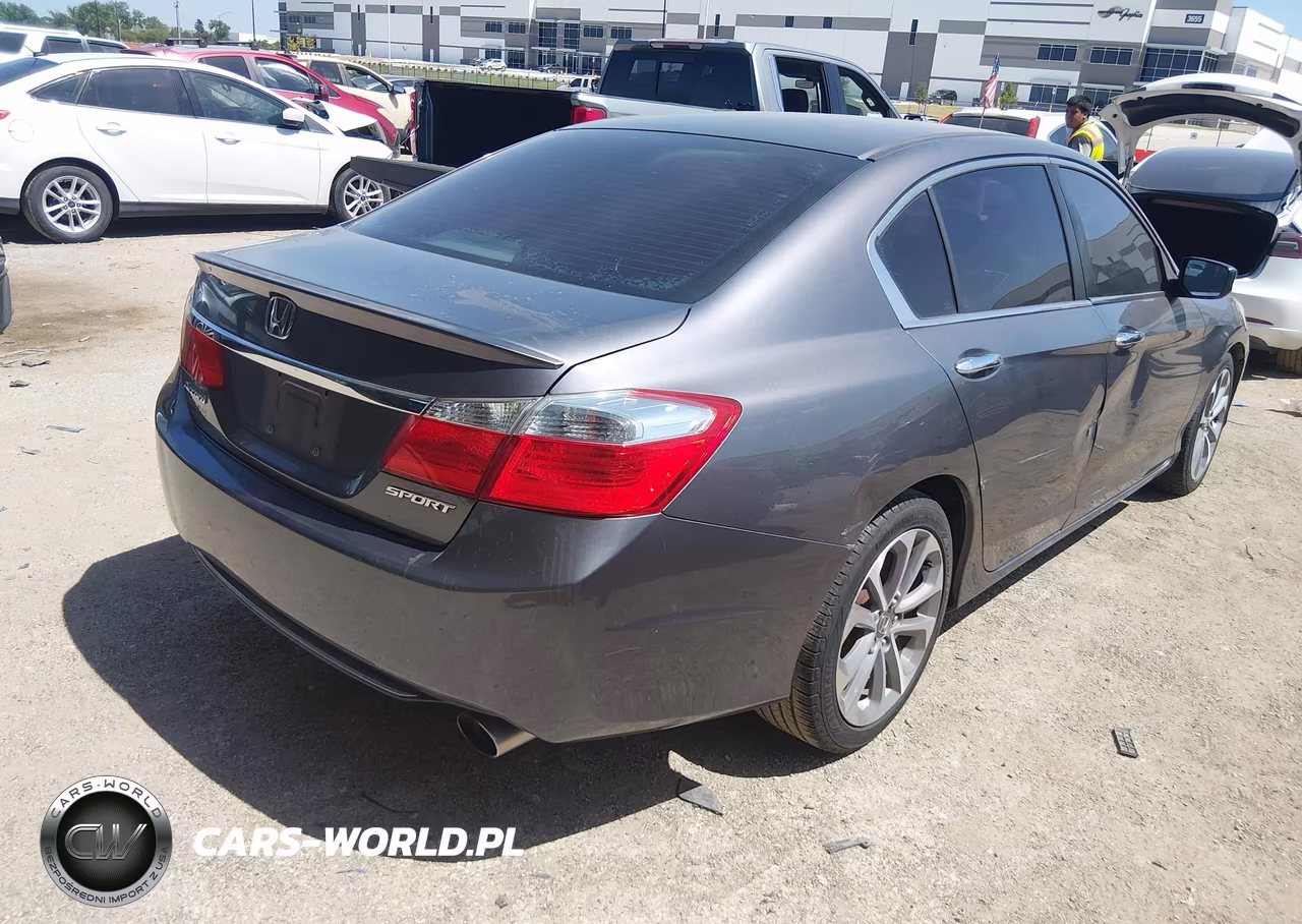 2014 Honda Accord Sport VIN:1HGCR2F55EA275593 - 4