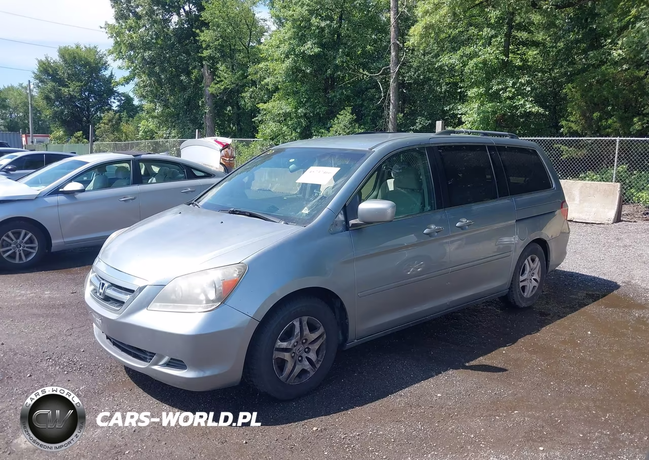 2007 Honda Odyssey Ex VIN:5FNRL38417B078211 - 2