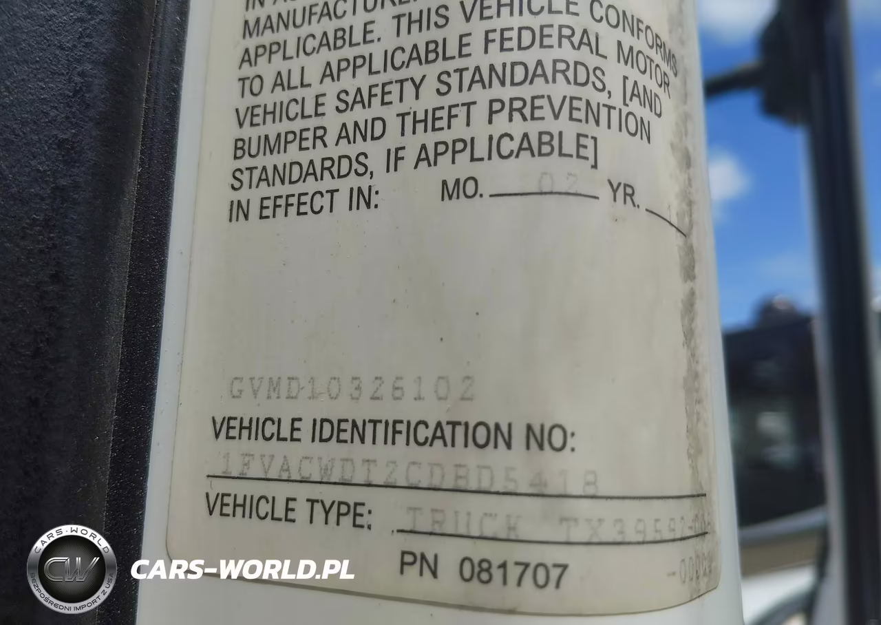 2012 Freightliner M2 106 Medium Duty VIN:1FVACWDT2CDBD5418 - 8