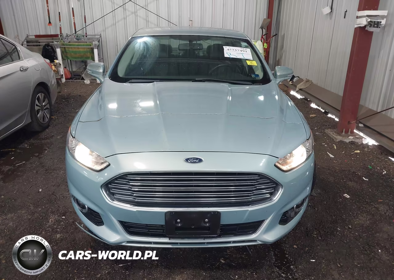 2014 Ford Fusion Hybrid Titanium VIN:3FA6P0RU6ER255714 - 12