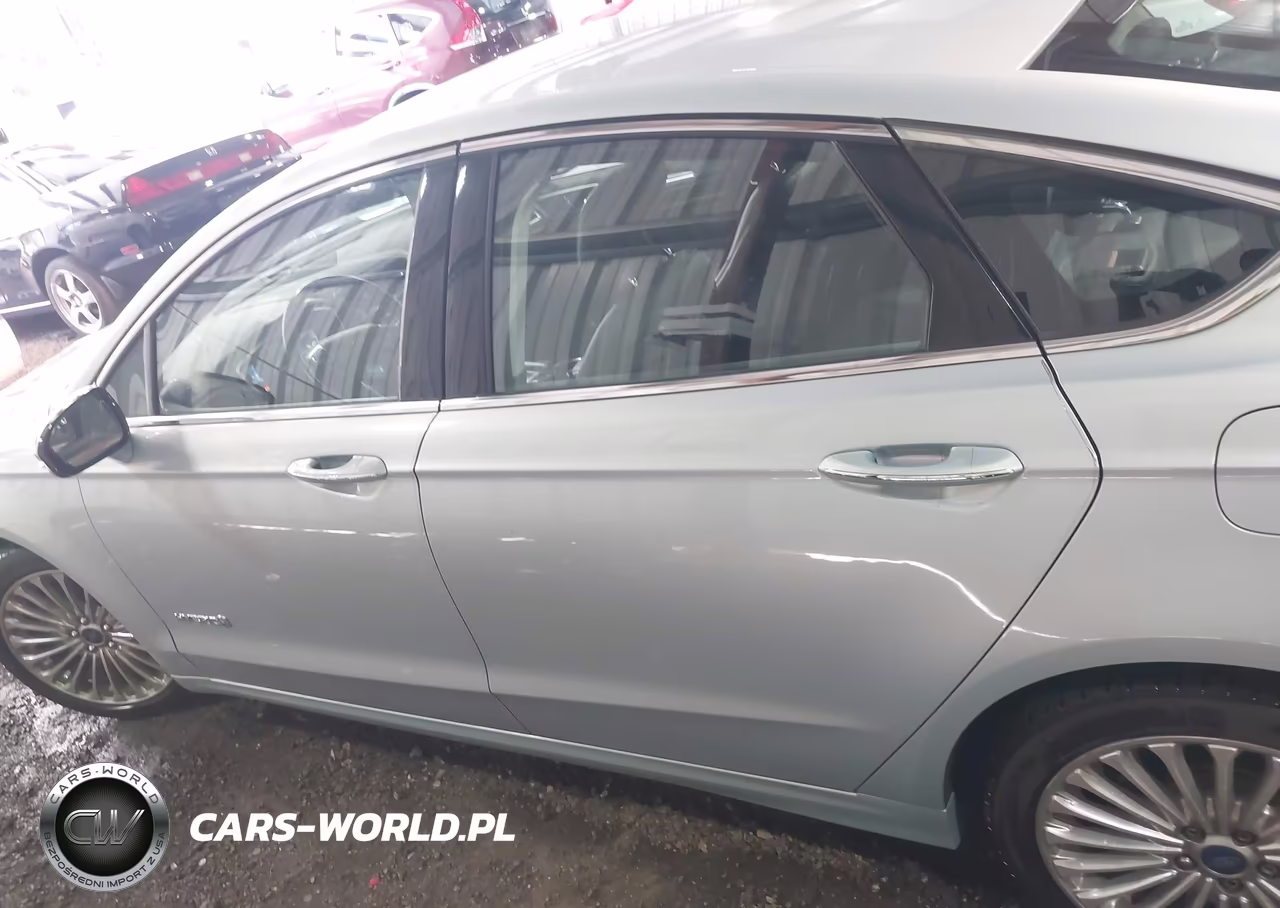 2014 Ford Fusion Hybrid Titanium VIN:3FA6P0RU6ER255714 - 14
