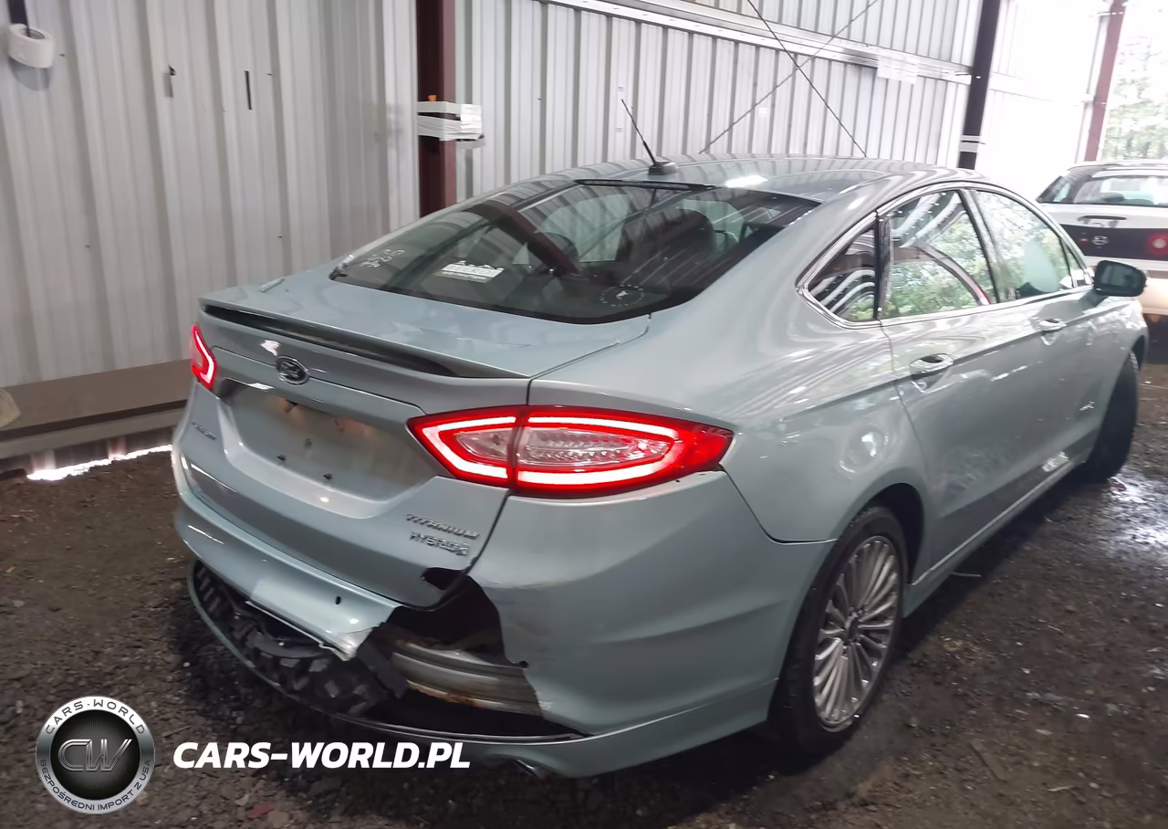 2014 Ford Fusion Hybrid Titanium VIN:3FA6P0RU6ER255714 - 6