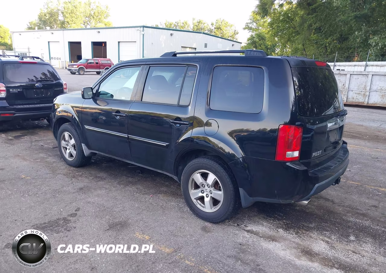 2009 Honda Pilot Ex VIN:5FNYF38499B009949 - 3