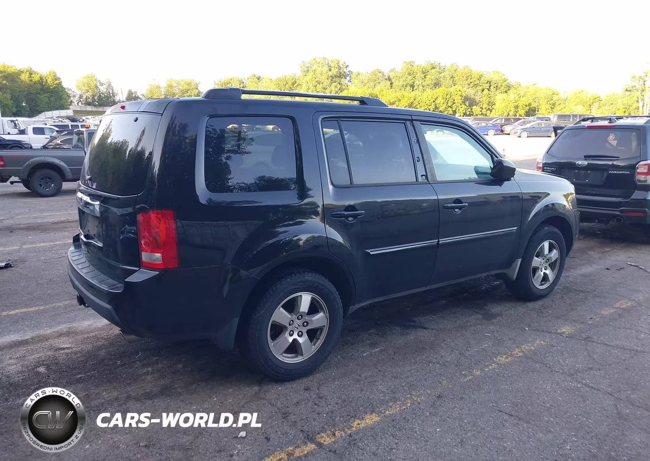 2009 Honda Pilot Ex VIN:5FNYF38499B009949 - 4