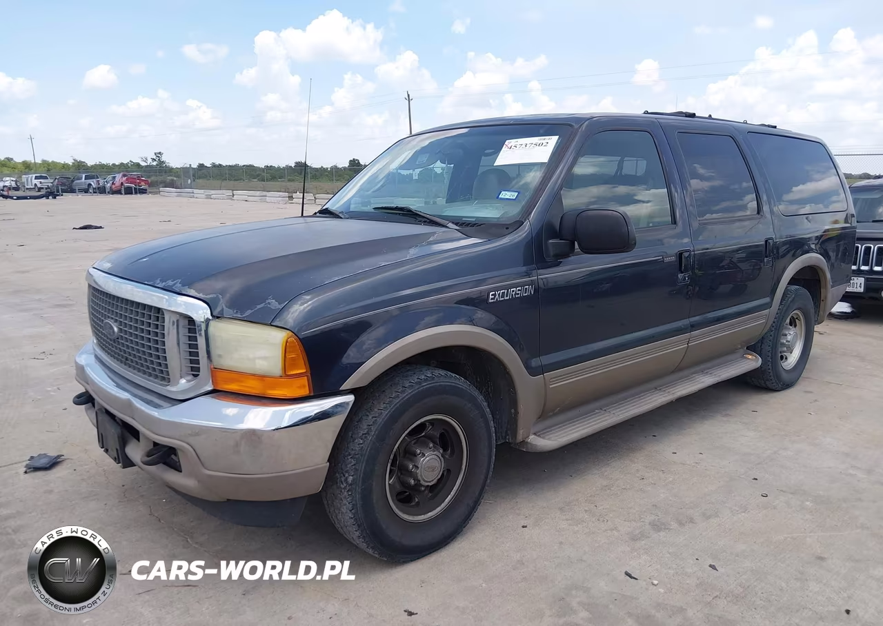 2000 Ford Excursion Limited VIN:1FMNU42S9YEA00637 - 2