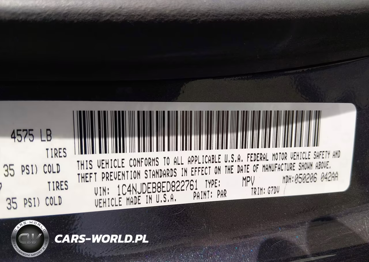 2014 Jeep Compass Latitude VIN:1C4NJDEB8ED822761 - 9