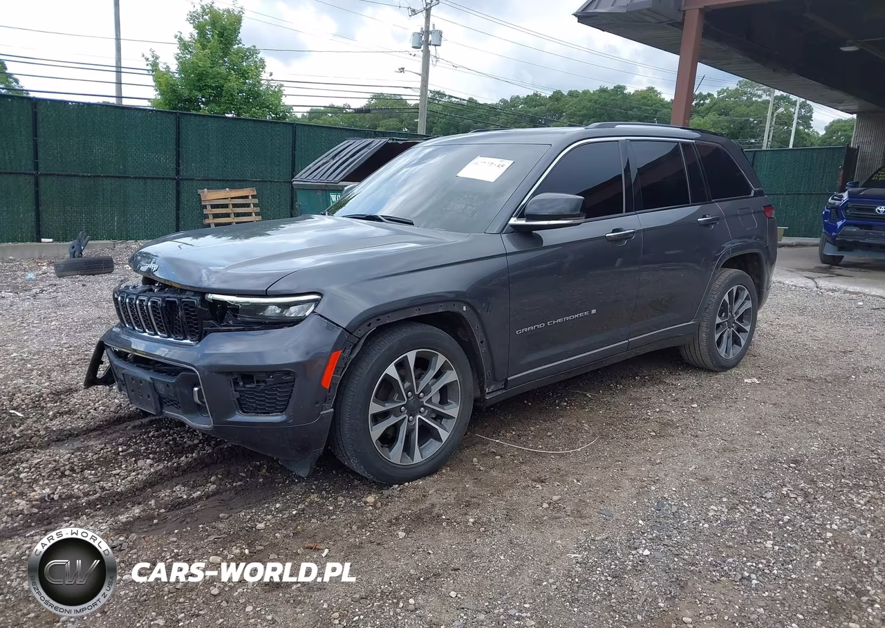 2022 Jeep Grand Cherokee Overland 4X4 VIN:1C4RJHDG3N8590990 - 2