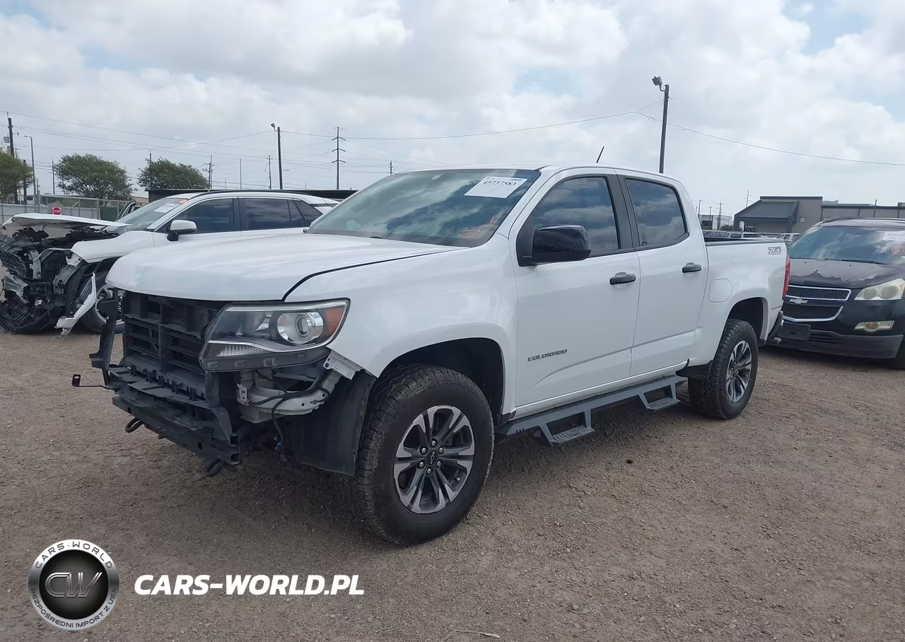 2021 Chevrolet Colorado 4Wd Short Box Z71 VIN:1GCGTDEN3M1134485 - 2