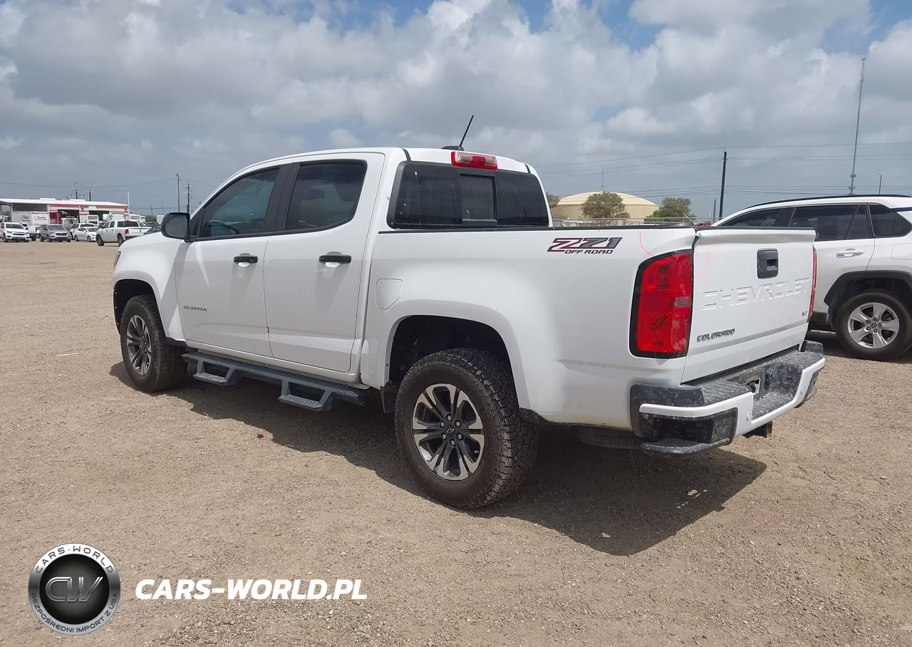2021 Chevrolet Colorado 4Wd Short Box Z71 VIN:1GCGTDEN3M1134485 - 3