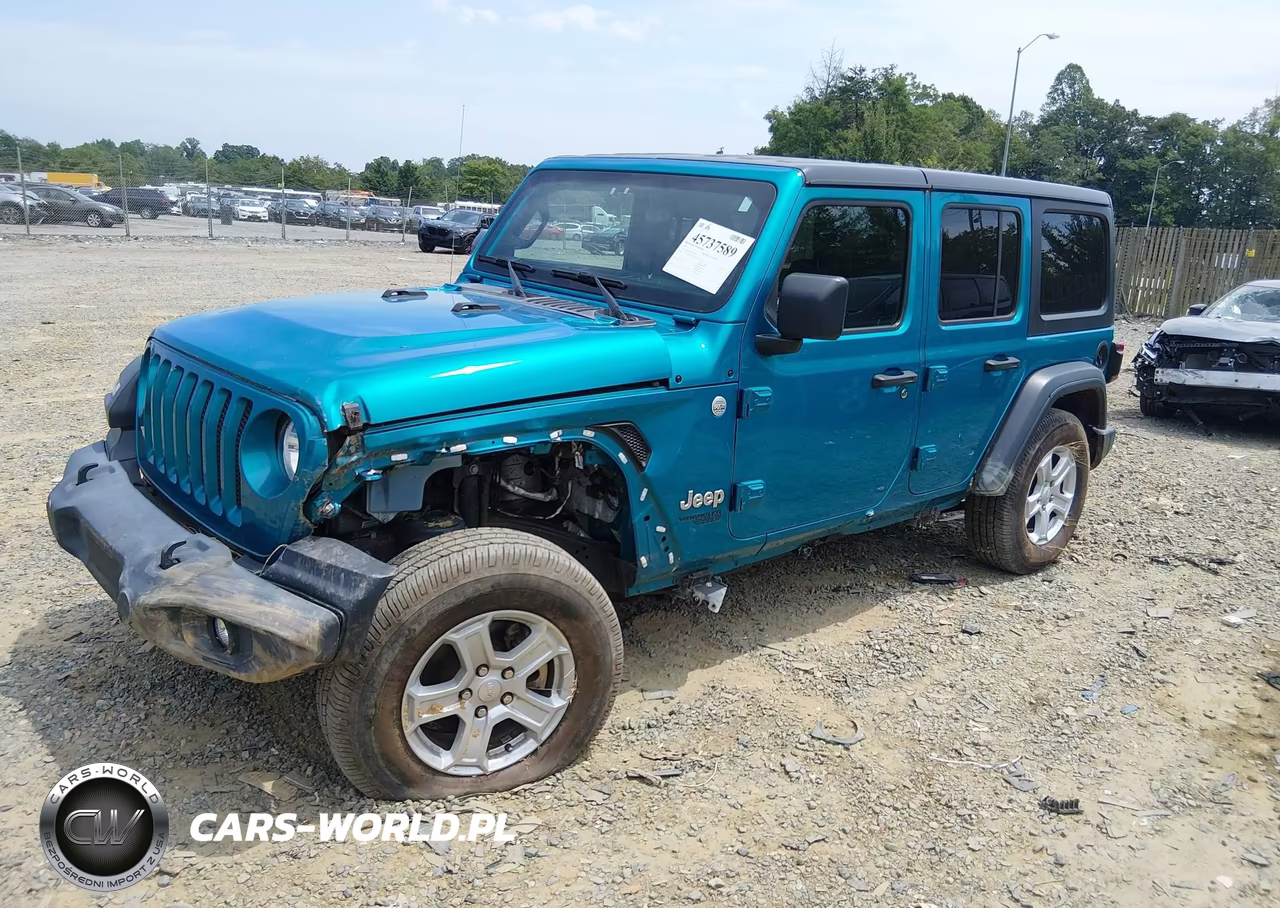 2020 Jeep Wrangler Unlimited Sport S 4X4 VIN:1C4HJXDN3LW304911 - 2