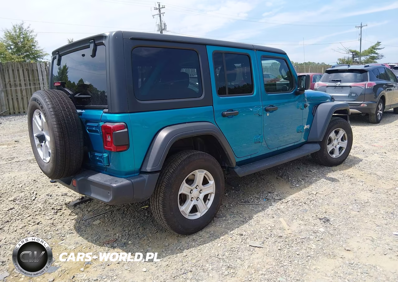 2020 Jeep Wrangler Unlimited Sport S 4X4 VIN:1C4HJXDN3LW304911 - 4